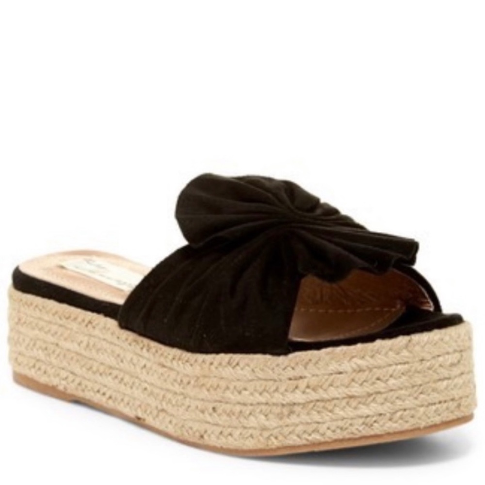 Havana Black Platform Sandals